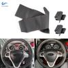 For Ford EcoSport 2014-2017 For Fiesta 2008 - 2017 Car Steering Wheel Cover Perforated Microfiber Leather Interior