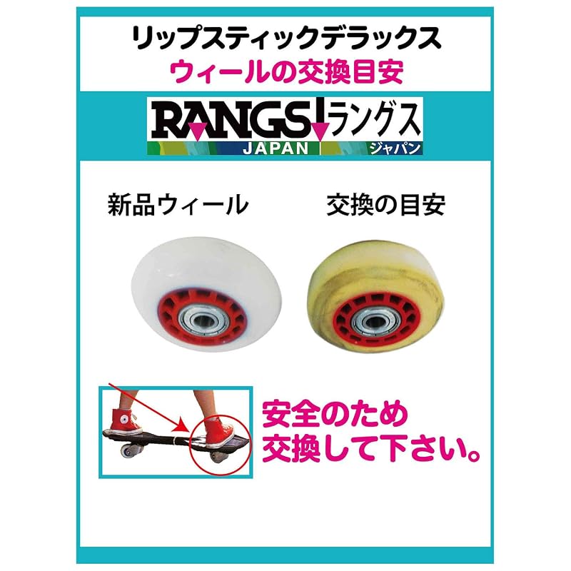 RANGS Japan RIPSTICK Deluxe Mini Запасное колесо (1 кусок) - синий