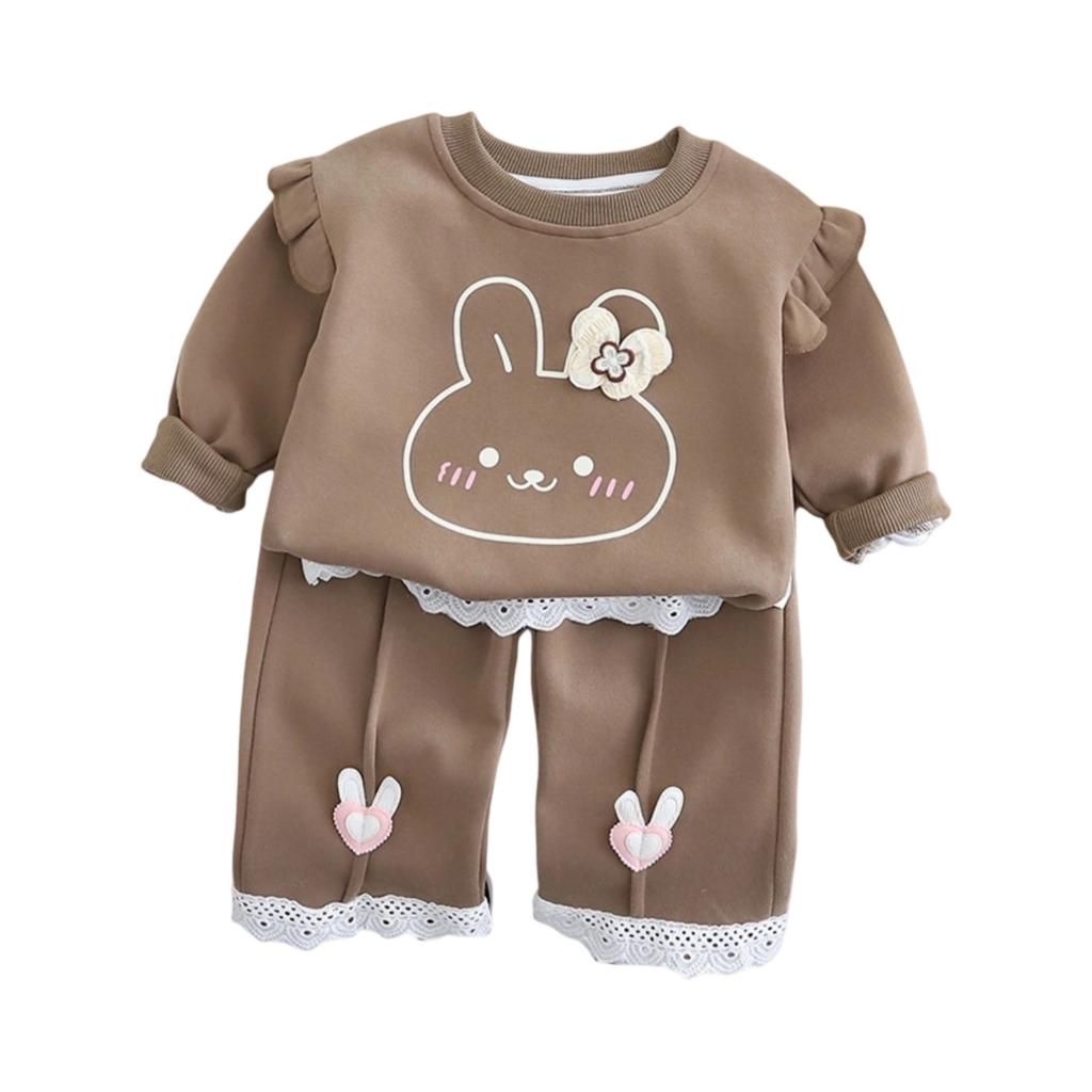 Детский повседневный комплект с длинным рукавом, удобные наряды для повседневной носки