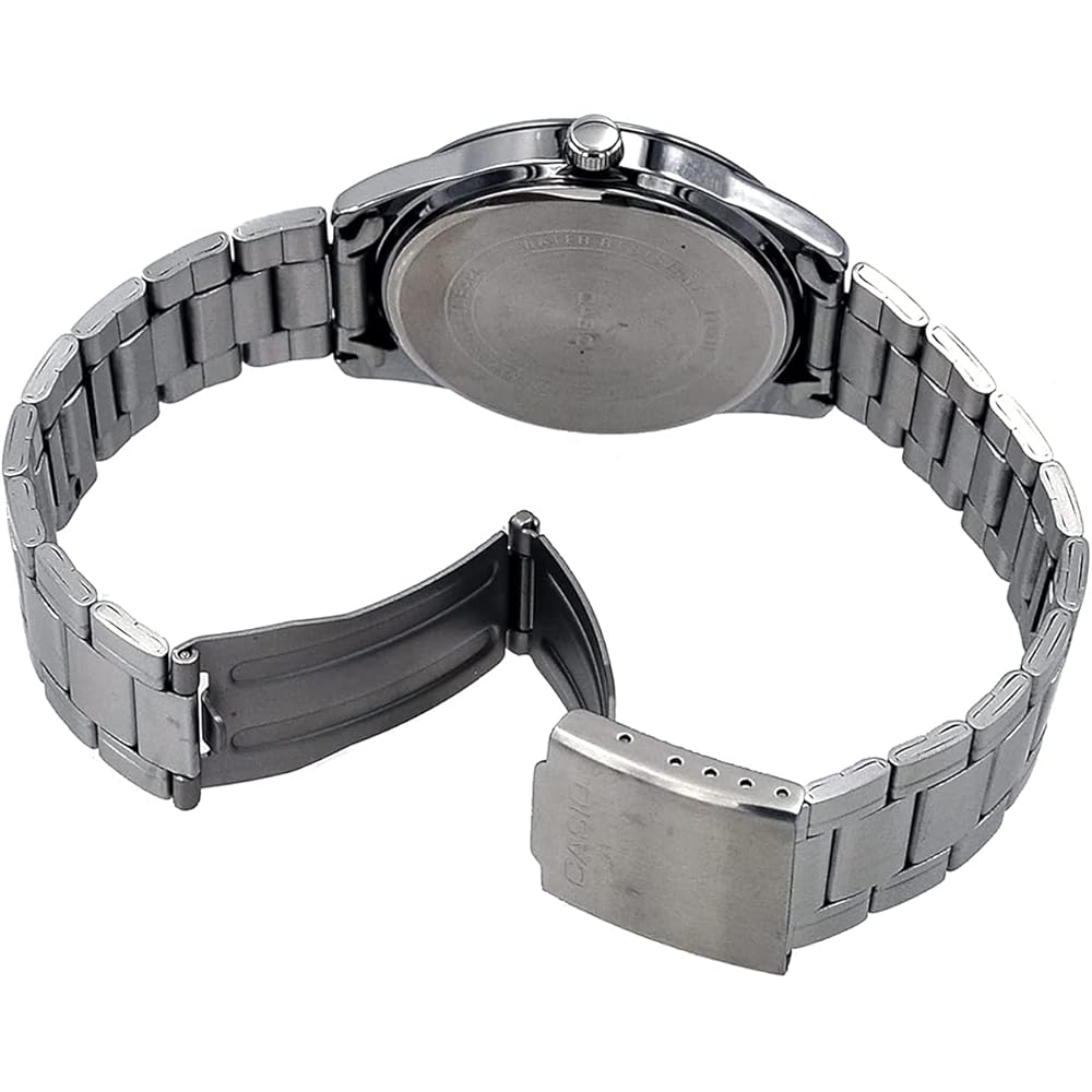 Casio MTP-V005D-2B4 Men's Standard Stainless Steel Blue Dial Analog Watch 40mm