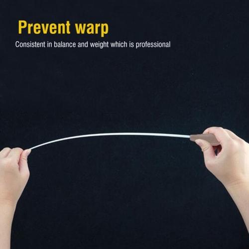 Conductor's Baton, Music Baton, Pearwood + Fiberglass, with Conducting Handle, Uniform Weight, for Orchestra, Choir, and Symphony Orchestra Performanc