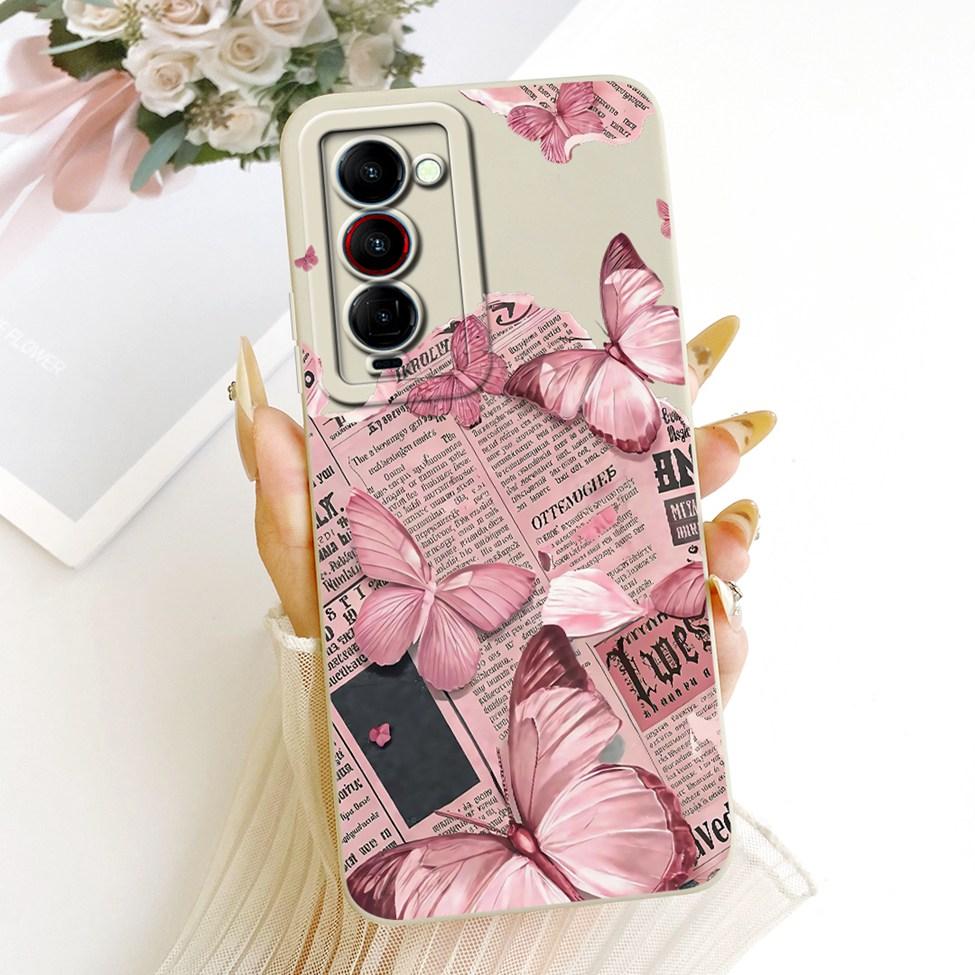 Чехол для Tecno Camon 18 Premier Чехол Модный Мультяшный Милый Забавный Расписной Силиконовый Чехол для Телефона CH9 CH9n
