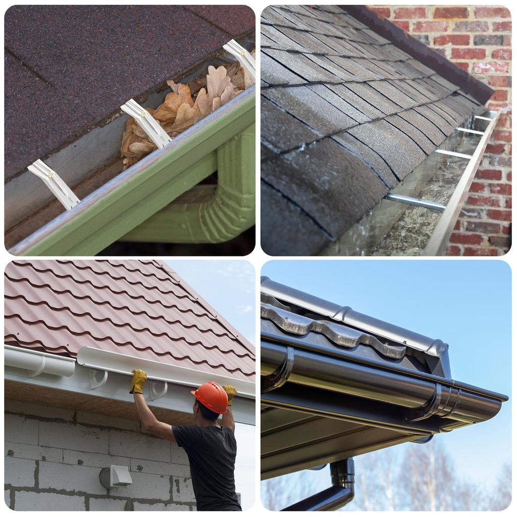 28 штук в упаковке, скрытые подвесы для желобов, 5 дюймов, переносные прочные кронштейны с винтами, удобные для ремонта желобов, простая установка