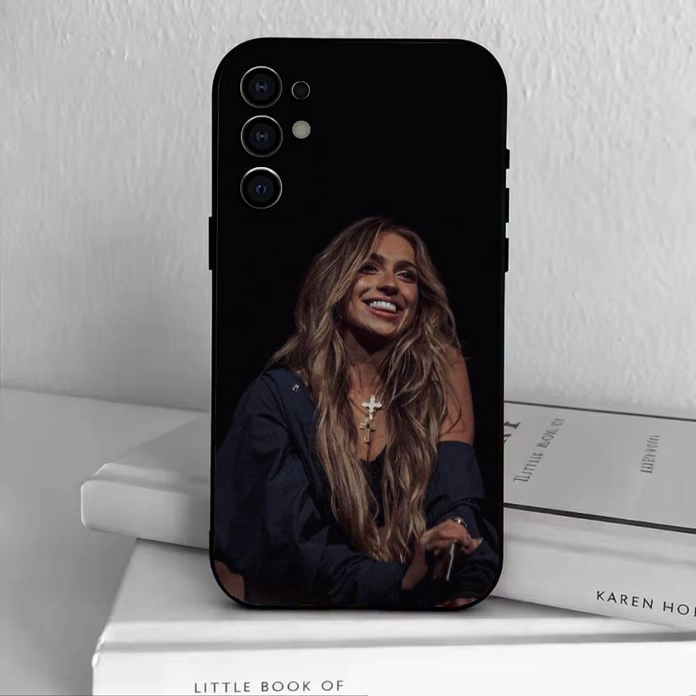 Singer-Z Tate McRae Phone Case For Samsung S25,S24,S21,S22,S23,S30,Ultra,S20,Plus,Fe,Lite,Note,10,Black Cover