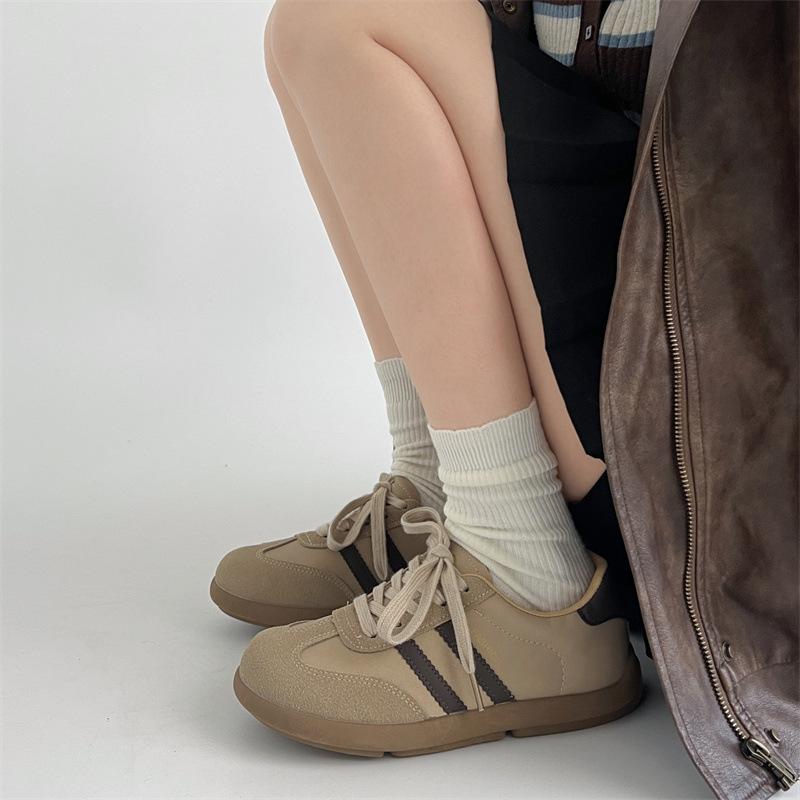 Кроссовки Forrest Gump с круглой подошвой и мягкой подошвой, женские, новинка осени 2025 года, модные, легкие, дышащие, взрывные, спортивные кроссовки