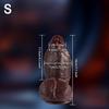 Черный сверхтолстый, ультрабольшой реалистичный дилдо – экстремальный обхват, сильная присоска, реалистичная текстура, высококачественная силиконовая игрушка для взрослых