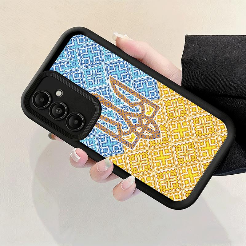 Чехол для телефона для Samsung Galaxy A17 A16 A15 A14 A13 Украина Эстетика A56 A36 A26 A55 A35 A25 A54 A34 A24 A53 A33 A23 A07 A06