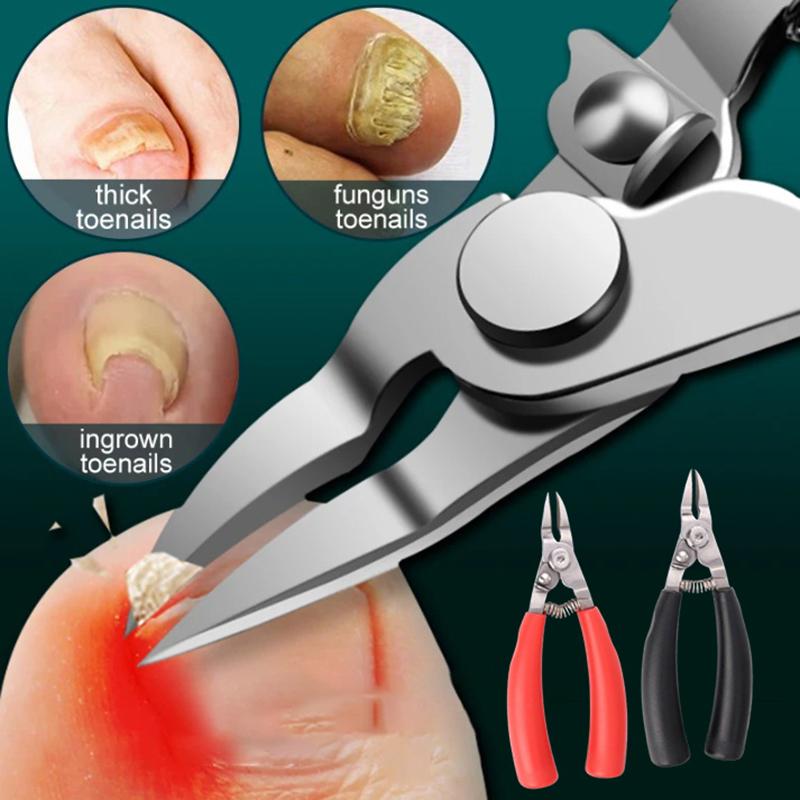 Кусачки для ногтей на ногах Коррекция ногтей Толстые ногти Вросшие ногти Кусачки для омертвевшей кожи Дизайн ногтей Уход за педикюром Плоскогубцы Резак Ножницы Инструмент