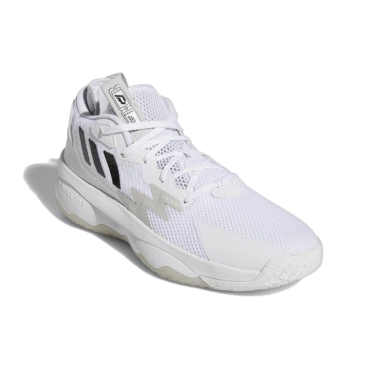 adidas Dame 8 Admit One — мужские кроссовки Cloud White Core-Black Grey-One GY6462