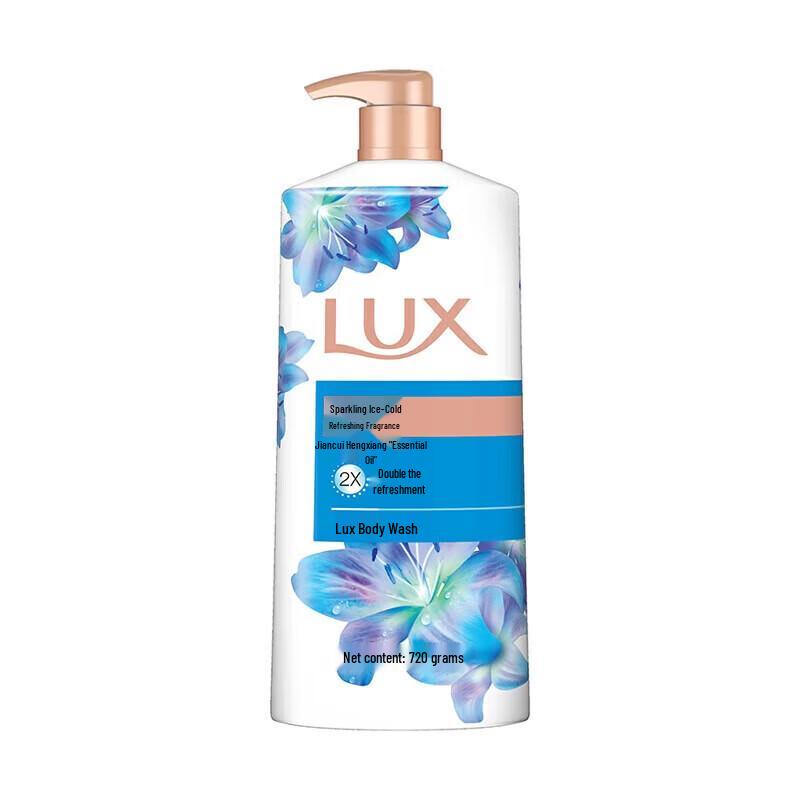 Lux Shimmering Ice Cool Body Wash & Lotion Set