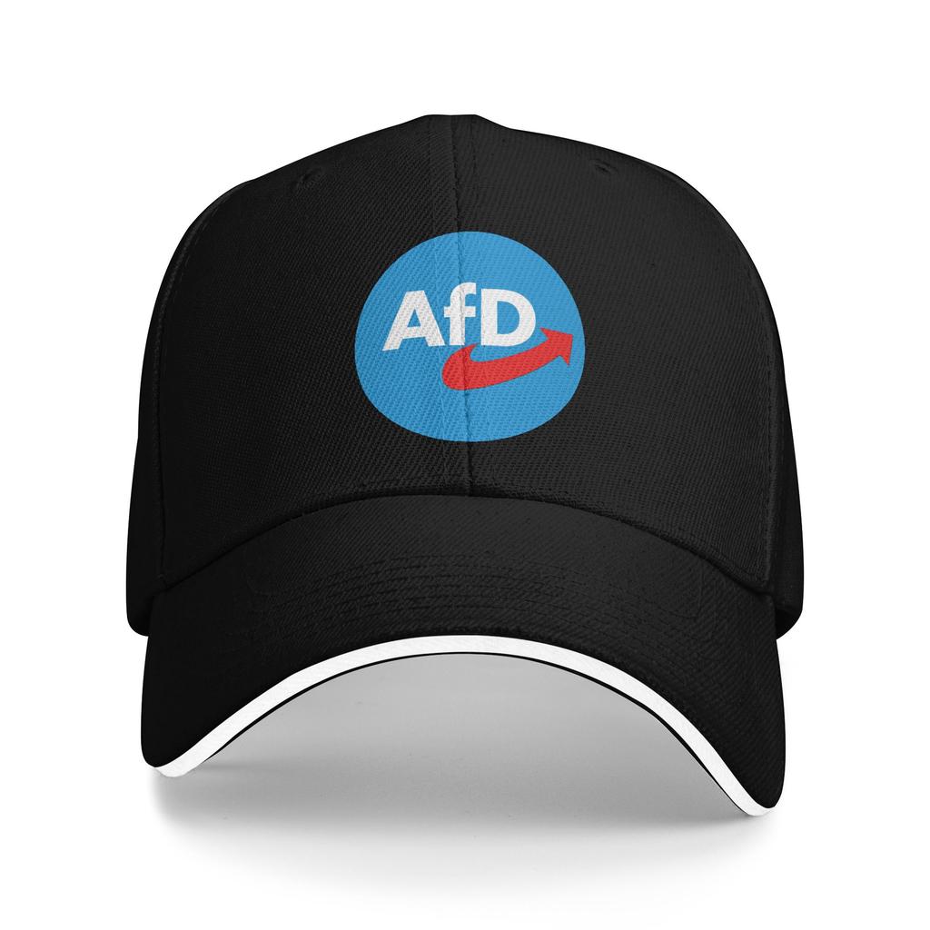 Aufkleber AfD Logo Baseball Cap Outdoor Sports Sun Visor Trucker Hat FeUnisex Unisex Fashion Print Snapback Cap