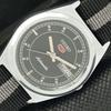 REFURBISHED VINTAGE SEIKO 5 AUTO 6309A JAPAN MENS D/D BLACK WATCH 593c-a314856-9 SKU593c-a314856
