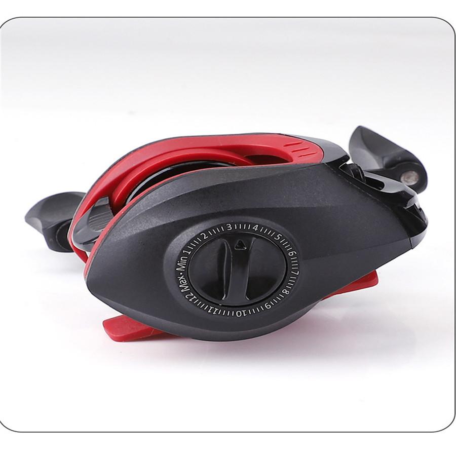 FTK Рыболовная катушка с шарикоподшипником из нержавеющей стали 19+1BB и магнитной тормозной системой для ловли в соленой и пресной воде, 8.1:1