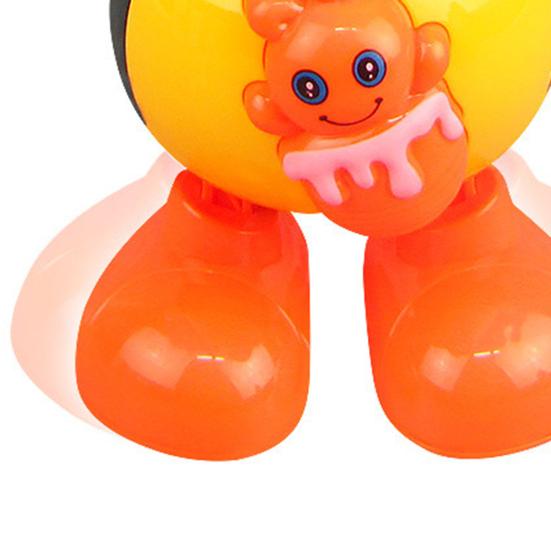 Электрическая поющая танцующая игрушка-пчела с музыкой, светодиодной подсветкой, интерактивная вибрирующая игрушка-пчела для малышей, мальчиков, девочек, детская образовательная мультяшная игрушка-животное, музыкальная игрушка