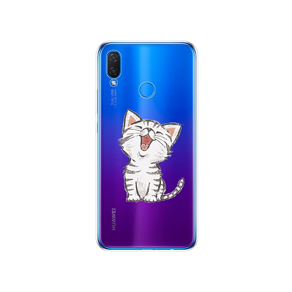 Чехол для телефона Huawei Nova 3 3i 3e, мягкий силиконовый чехол TPU для Nova3 Nova3i INE-LX2 INE-LX9, защитный чехол на все 360 градусов