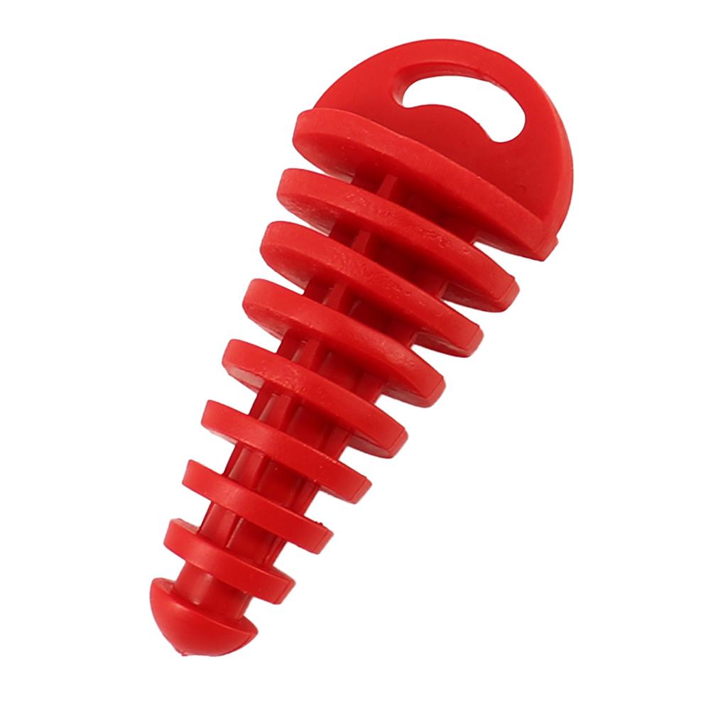 Защитная заглушка для выхлопной трубы мотоцикла, резиновая выхлопная труба для мотокросса Yamaha Mt 125 Kawasaki Z1000 Piaggio Zip Muffler Flute