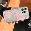 Стиль Ins Прозрачный Чехол для Телефона с Цветочным Узором iphone 14 pro max Для iPhone 16 15 14 13 12 11 Pro Max Чехол