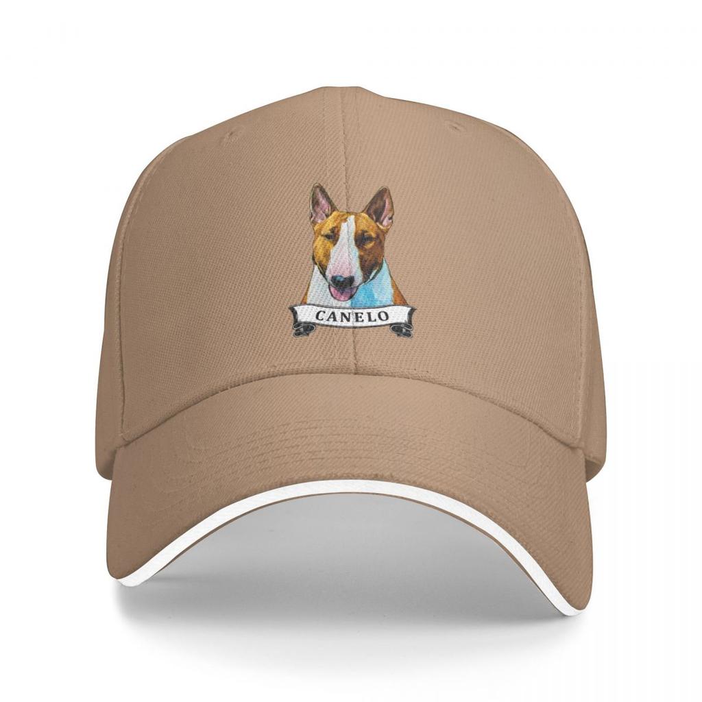 Canelo Bull Terrier Baseball Cap Beach Outing Black Cap Unisex'S Women'S