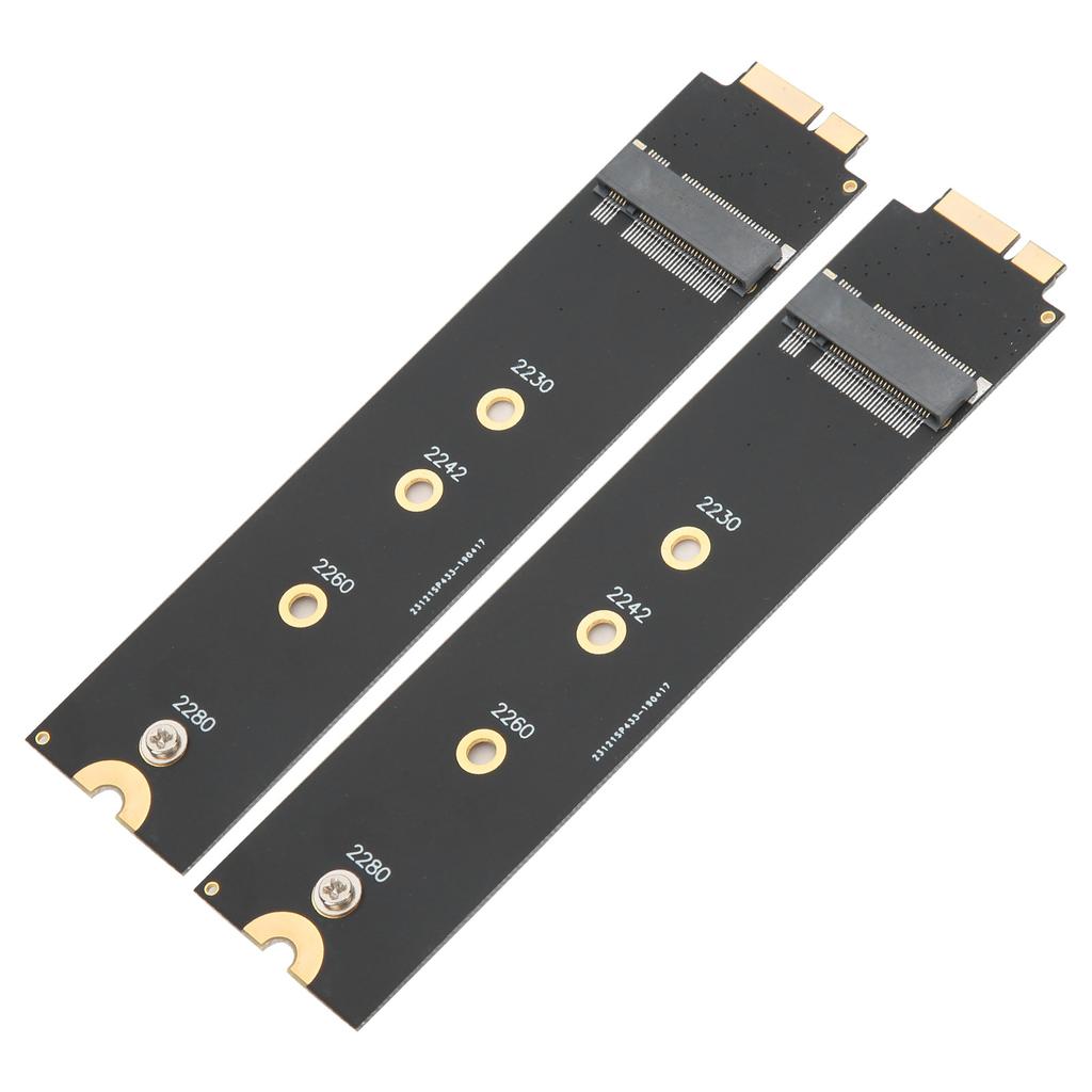 2 шт. Для SATA M.2 NGFF SSD на 2010 2011 для OS X Air A1370 A1369 Карта-адаптер-преобразователь (12+6 контактов)