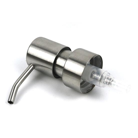 Дозатор для жидкой пены из нержавеющей стали, дозатор мыла для рук, насос, насадка для бутылки, пресс-головка