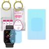 2x apgo HD HQ FLEX Ultra-Clear Screen Protector для Apple Watch 4 (44мм), Гидрогелевая пленка, гибкая, мягкая ТПУ с позиционирующим слоем, простая установка.