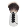 Nylon Beard Foam Brush Rich Lather Prevent Slip Alloy Handle Debris Removal Ergonomic Beard Grooming Brush