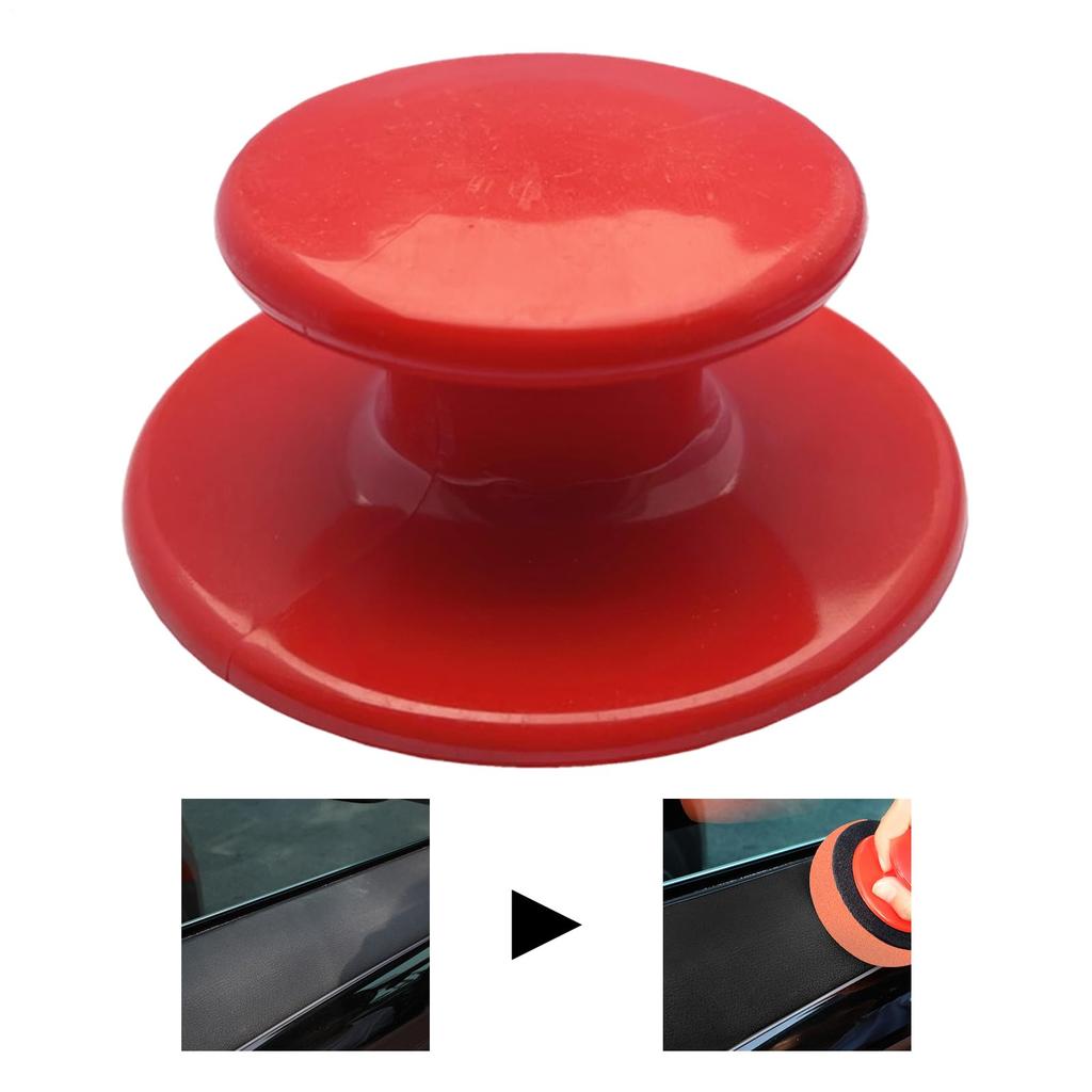 Автомобильная губка - Аппликатор с ручкой, Детейлинг-инструмент для полировки автомобиля