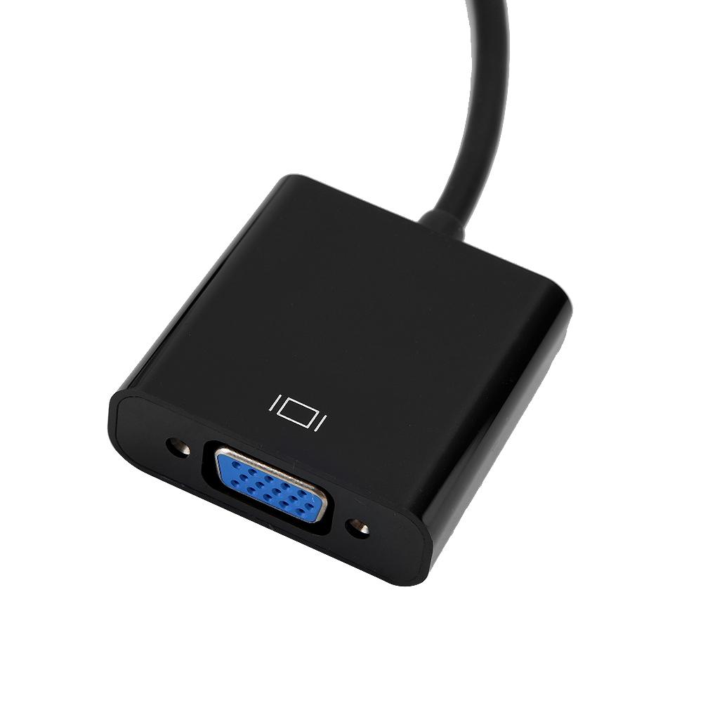 25 см 1080P Display Port DP в VGA преобразователь видеосигнала передачи кабеля-адаптера