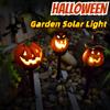 Solar Outdoor Courtyard Floor Insertion Lamp Halloween Garden Resin Landscape Decoration Lamp Pumpkin Resin Craft Atmosphere Lamp