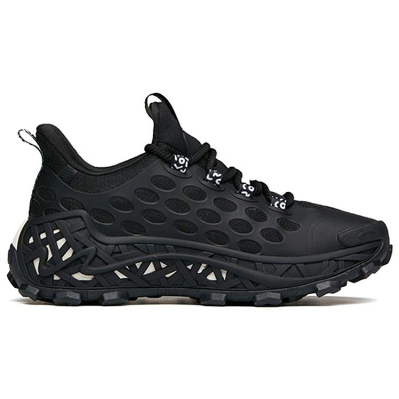 Anta Nest Series women low-top running shoes black lightweight non-slip durable comfortable 122118820-5