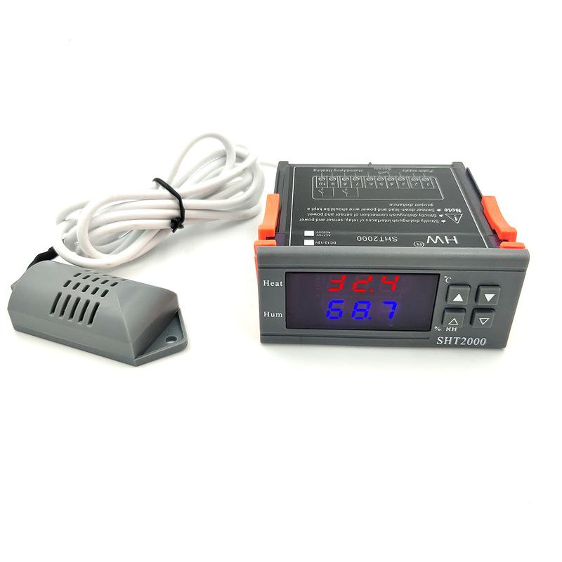 SHT2000 Digital Display Temperature Humidity Controller Intelligent Control of Temperature Controller Warming