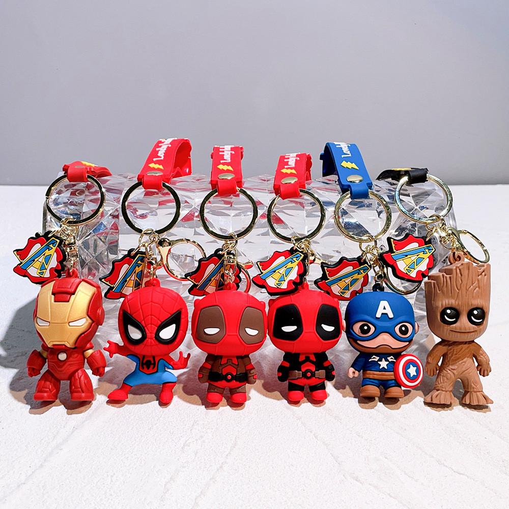 Unique 2024 Deadpool Keychain Silicone Gift