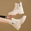 New Arrivals Open Run Waterproof Summer Short Ankle Women Black Rain Boots