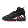 Детские кроссовки Air 8 Retro GS Playoff 2023 Black True-Red White 305368-062