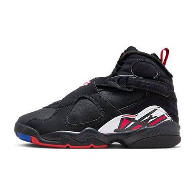 Детские кроссовки Air 8 Retro GS Playoff 2023 Black True-Red White 305368-062