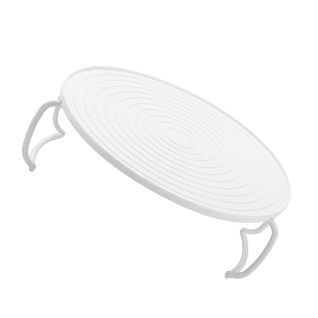 Microwave Heating Layered Steaming Tray Holder Multifunctional Round Steaming Rack Tray for Kitchen