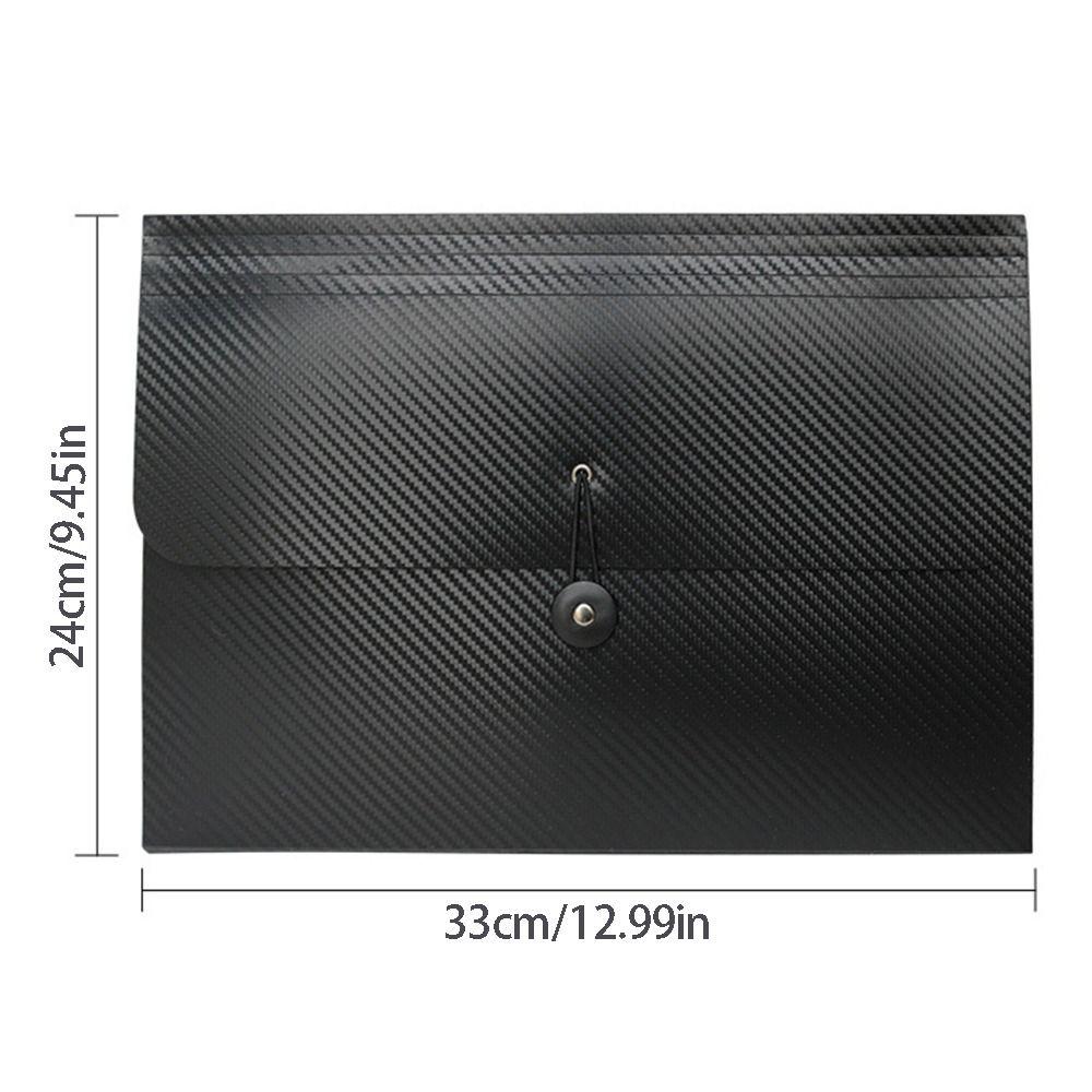 Expanding A4 File Folder 7/13 Grid Test Paper Storage Bag File Storage Holder Student