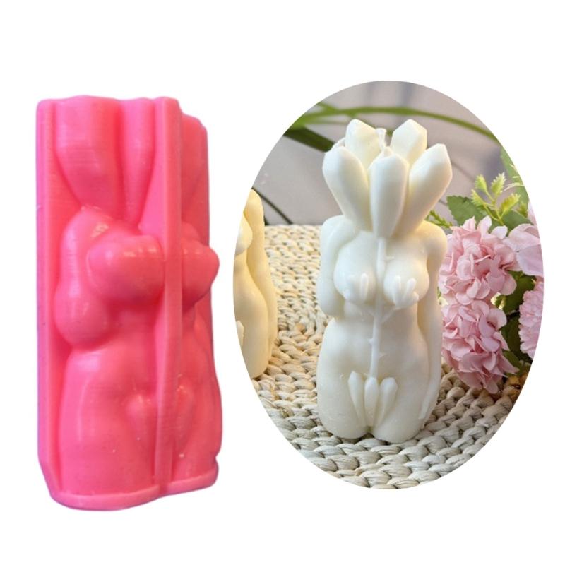 Форма для свечи Милые формы для литья DIY 3D силиконовая форма Человеческое тело Свеча Силиконовые формы для поделок для изготовления свечей