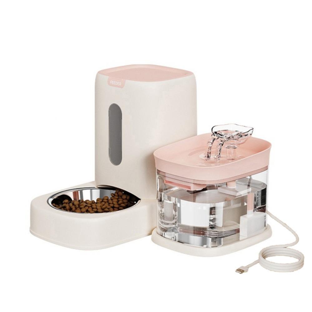 Mute Pump Cat Drinking Fountain Removable Automatic Water Dispenser for Dogs Cats