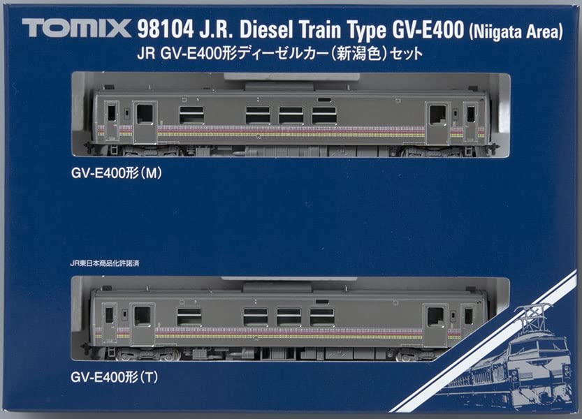 TOMIX N Gauge JR Type Niigata Color Set 98104 Железнодорожная модель дизельного вагона GV-E400