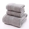 100% хлопок полотенце для лица плотный жаккард однотонный быстросохнущий банные полотенца набор для дома ванная комната отель взрослые Toalla Toalha De Banho
