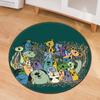 Simple Printed Carpet Computer Chair Mat Office Chair Floor Mat Door Mat Foot Mat