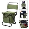 Портативный складной стул с сумкой-холодильником, прочный, водонепроницаемый, легкий, для кемпинга, пешего туризма, пляжа, пикника, рыбалки, складной стул, сиденье