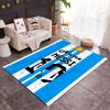 Messi's Celebration Moment Personalized Name Carpet Design for Dining Room Decorate room Hallway Kitchen Anti-slip Rug Anime Office Decor