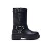 Ankle Boots Tjw Urban Biker Boot Leather EN0EN02728 Black