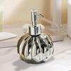 Pumpkin Shape Liquid Soap Dispenser Ceramic Pump Bottle Minimalism Foam Dispenser  Kitchen