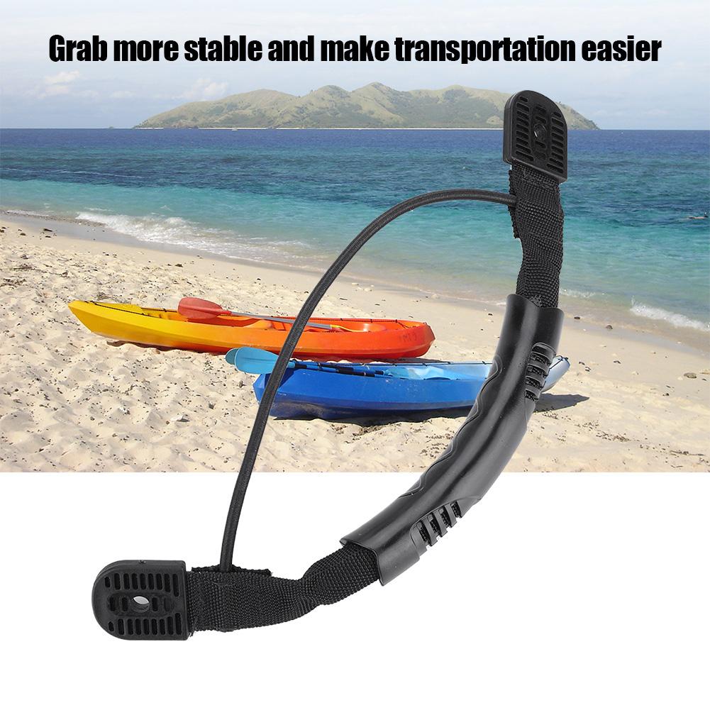 Ручка для переноски лодки-каяка с боковым креплением и эластичным шнуром для катания на лодке на открытом воздухе