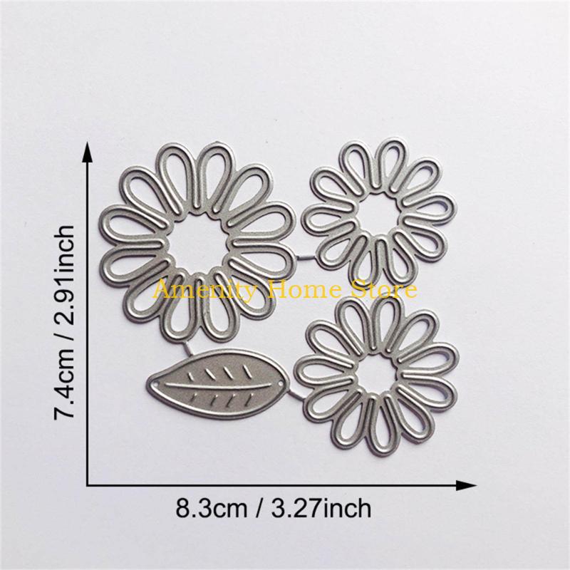 F26C Metal Die Cuts Lavender Cutting Dies Stencils DIY Cutting Template for Scrapbooking Album Paper Card Embossing Crafts
