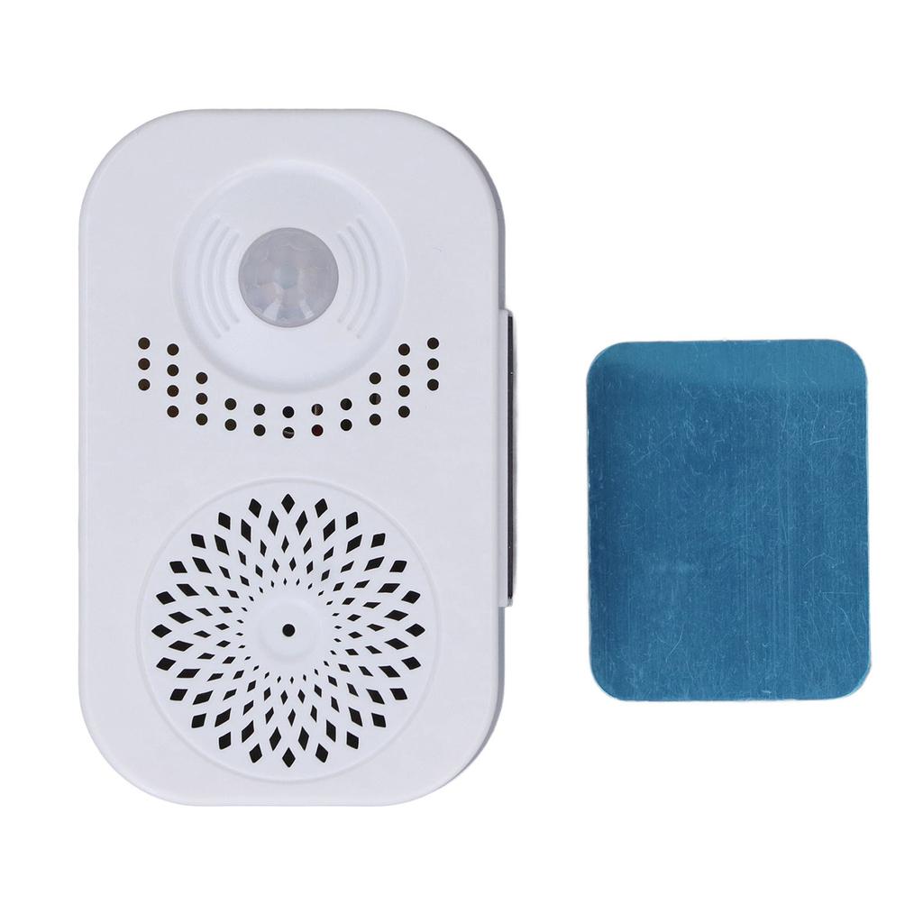 Wireless Motion Sensor Doorbell Voice Reminder Welcome Buzzer Ringtones Volume Adjustment USB