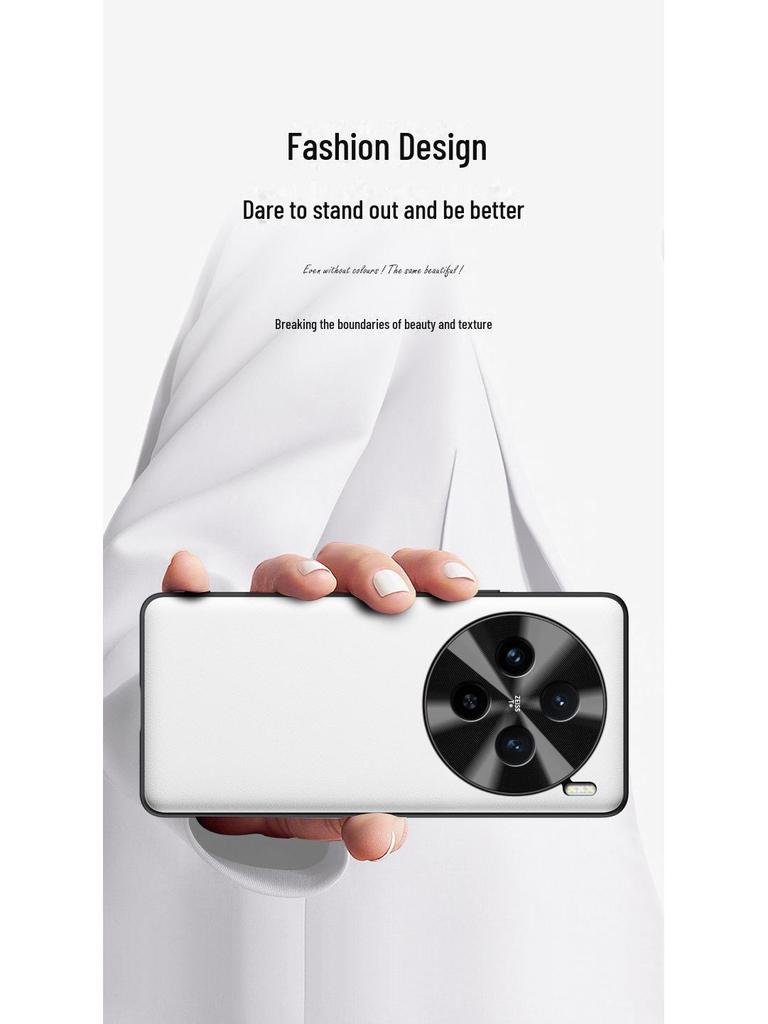 Чехол для телефона VivoX100s из жидкой кожи - Противоударный, Защищающий от загрязнений, Защитная накладка